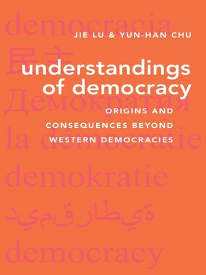 cover image of Understandings of Democracy